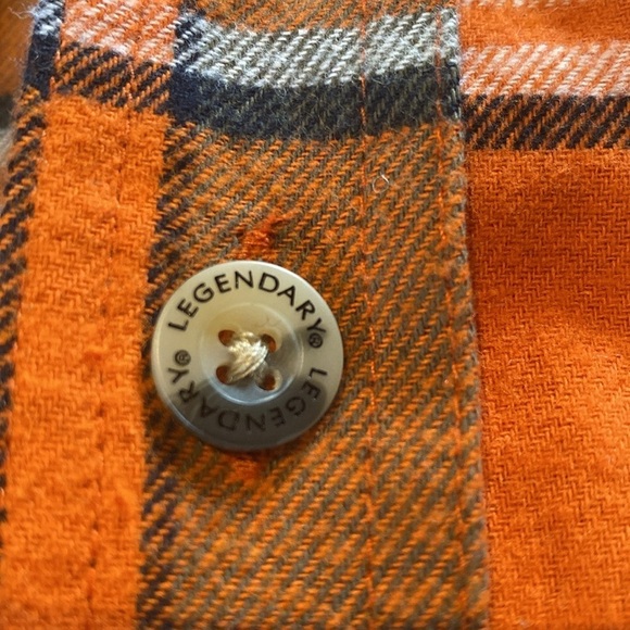 Legendary Whitetails Maplewood Hooded Flannel Shirt Jacket Tomahawk Plaid Sz LT - Picture 6 of 10